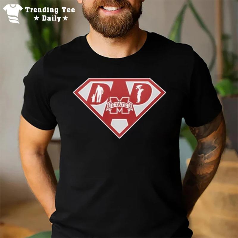 Mississippi State Bulldogs Super Dad T-Shirt