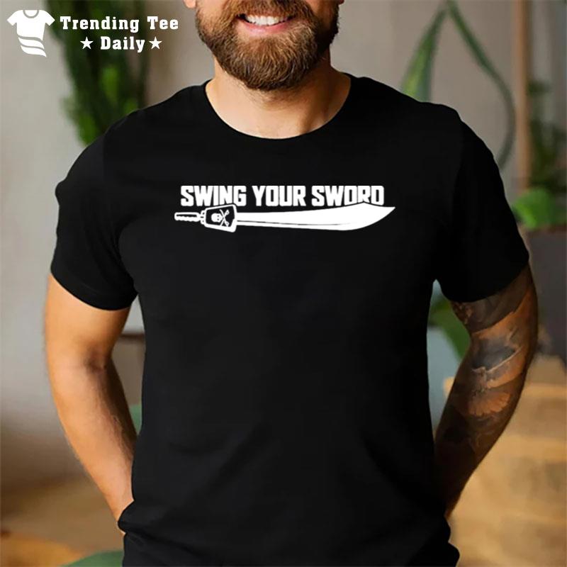 Mississippi State Bulldogs Swing Your Sword 2023 T-Shirt