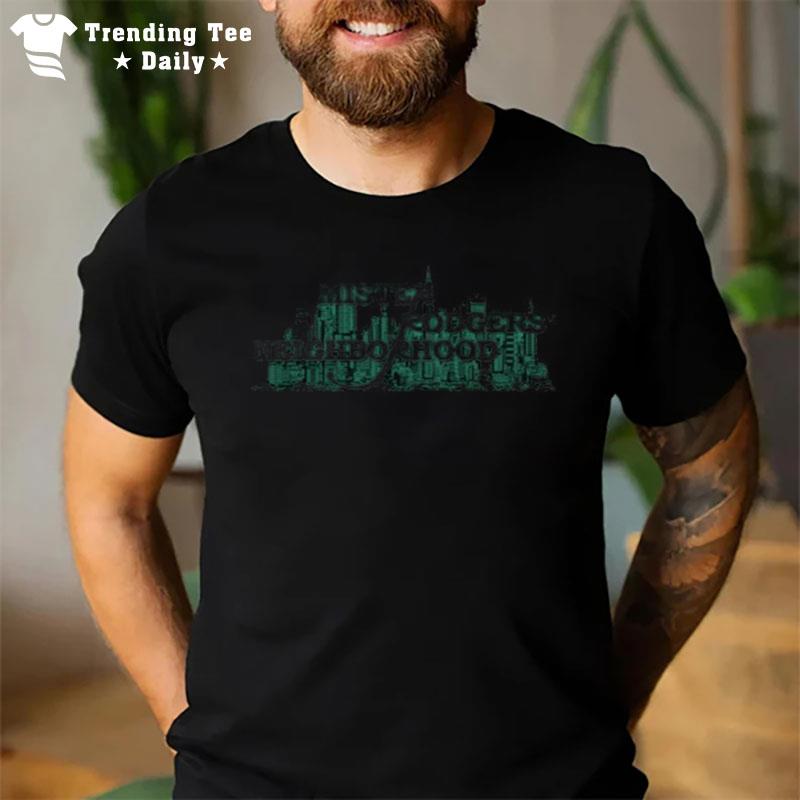 Mister Rogers Neighborhood Ny City T-Shirt