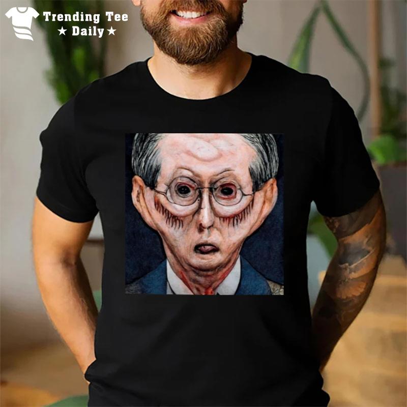 Mitch Mcconnell Junji Ito Politicians T-Shirt