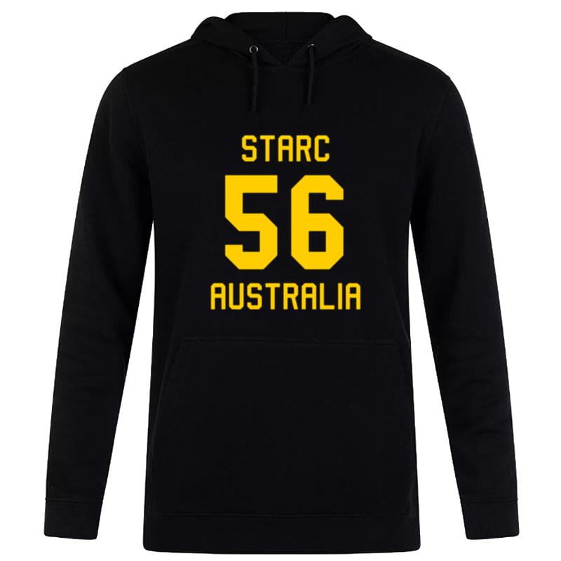 Mitchell Starc 56 Australian Cricket Jersey Hoodie