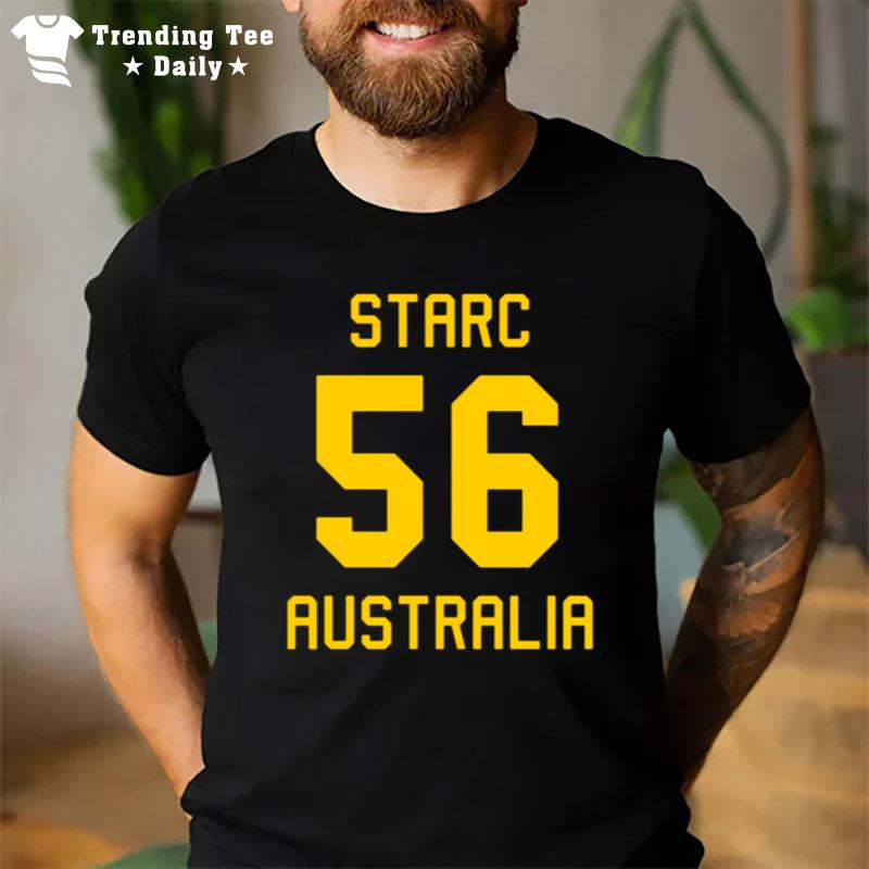 Mitchell Starc 56 Australian Cricket Jersey T-Shirt