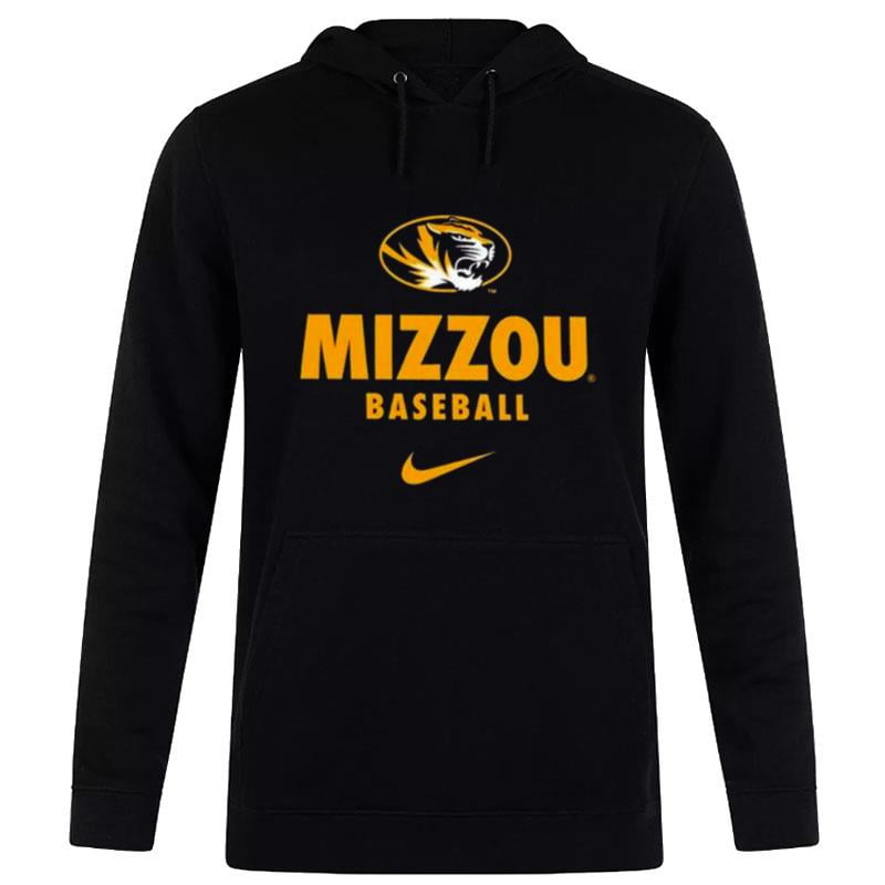 Mizzou Nike 2022 Oval Tiger Head Baseball Hoodie