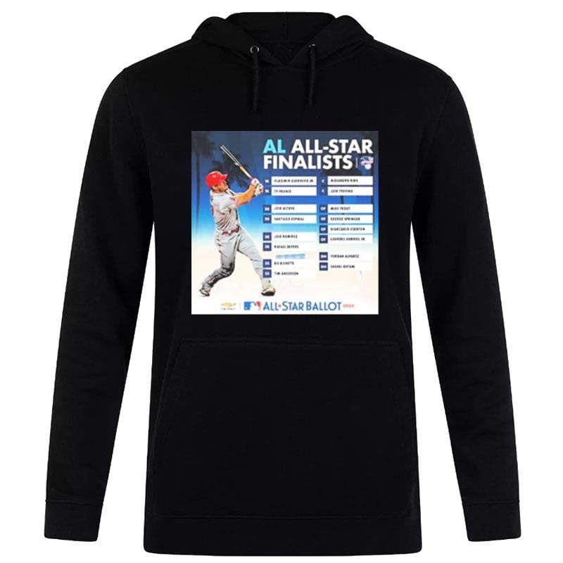 Mlb 1B Vladimir Guerrero Jr 2022 All Star Ballot Al All Star Finalists Hoodie