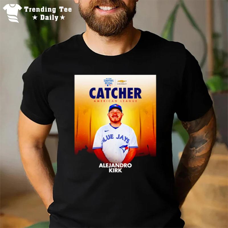 Mlb All Star Starters Reveal 2022 Catcher n'tional League Willson Contreras T-Shirt