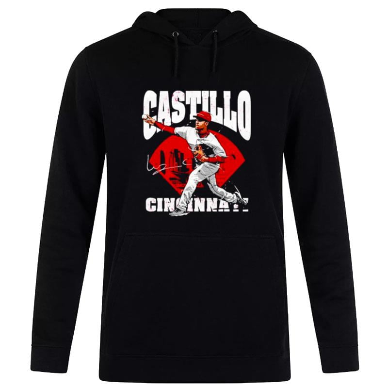 Mlb Luis Castillo Field Sign'ture Hoodie