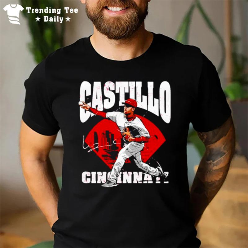 Mlb Luis Castillo Field Sign'ture T-Shirt