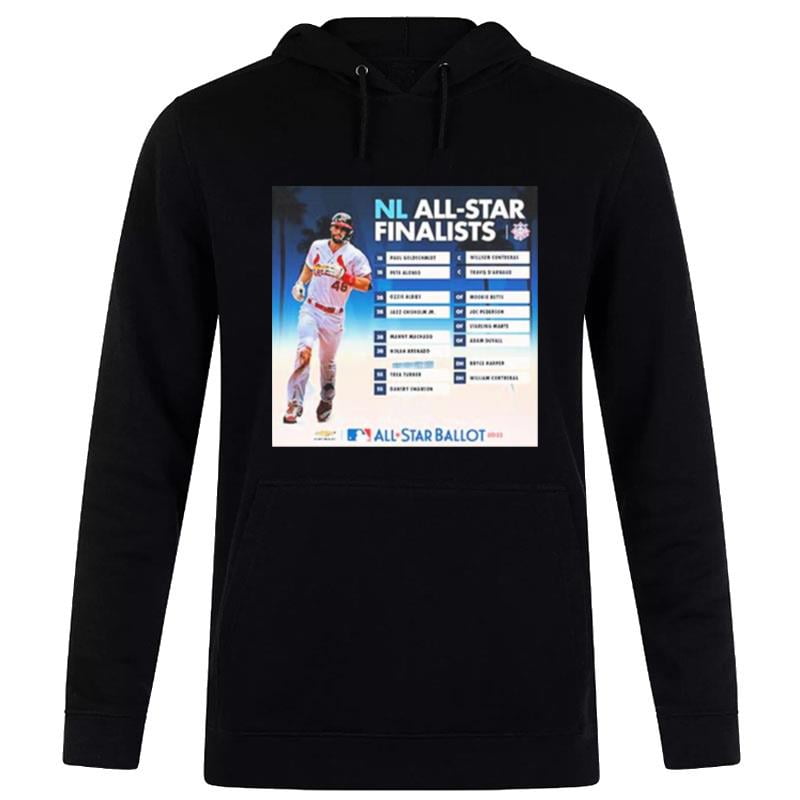 Mlb St Louis Cardinals Paul Goldschmidt 2022 All Star Ballot Nl All Star Finalists Hoodie