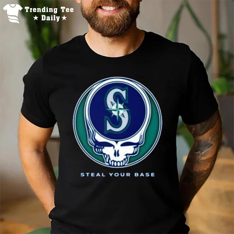 Mlb Store Seattle Mariners Steal Your Base Athletic T-Shirt