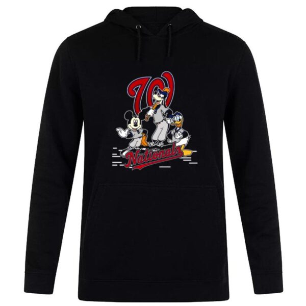 Mlb Washin'ton n'tionals Teams Mickey Goofy Donald Hoodie