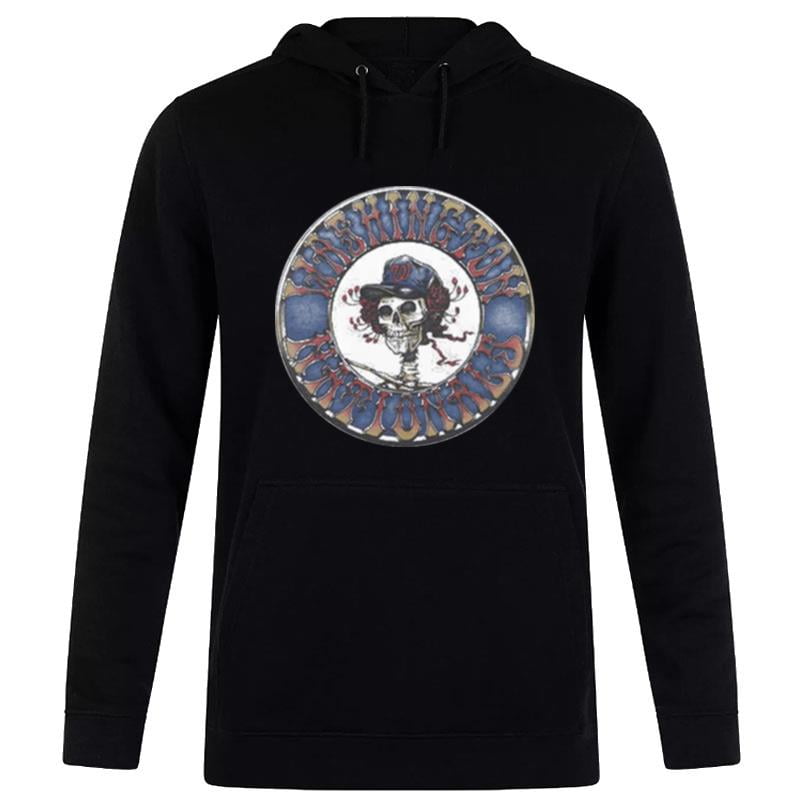 Mlb X Grateful Dead X n'tionals Skull Retro n'tionals Hoodie