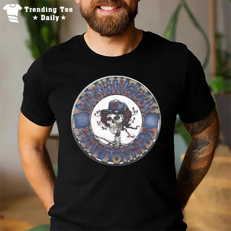 Mlb X Grateful Dead X n'tionals Skull Retro n'tionals T-Shirt