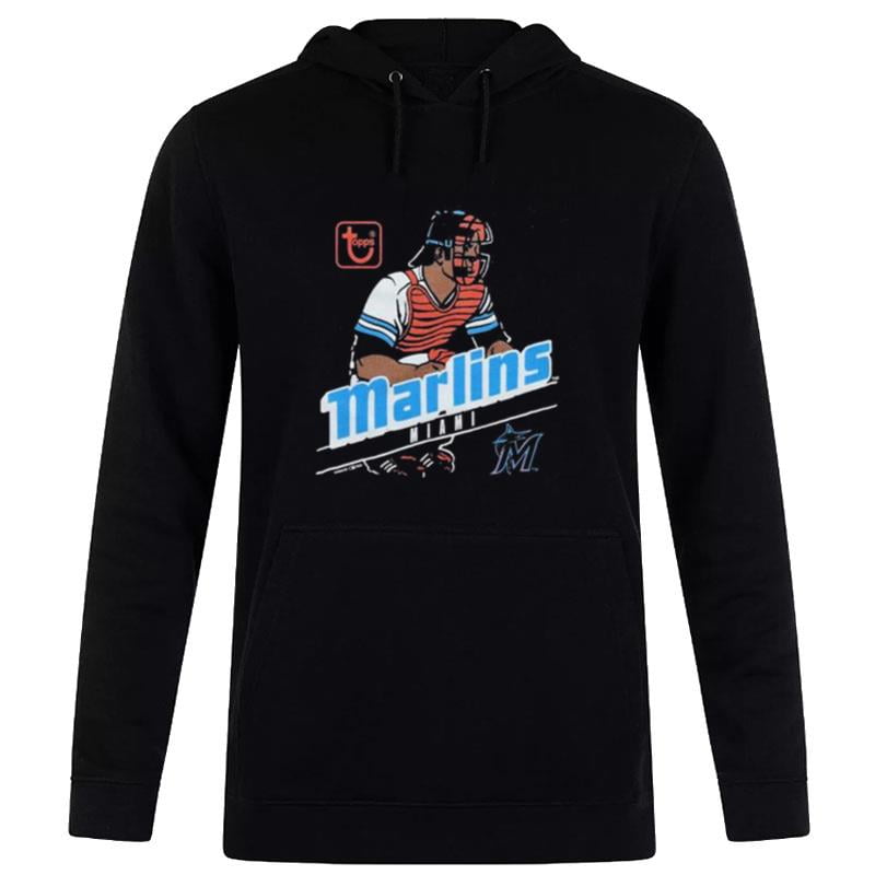 Mlb X Topps MI'mI'marlins Hoodie