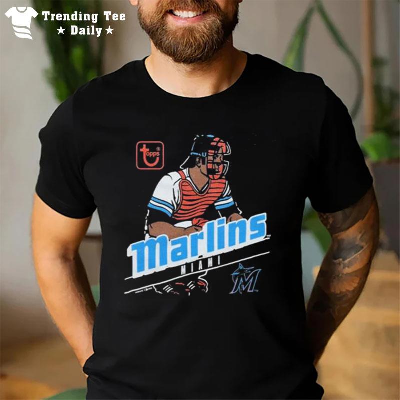 Mlb X Topps MI'mI'marlins T-Shirt