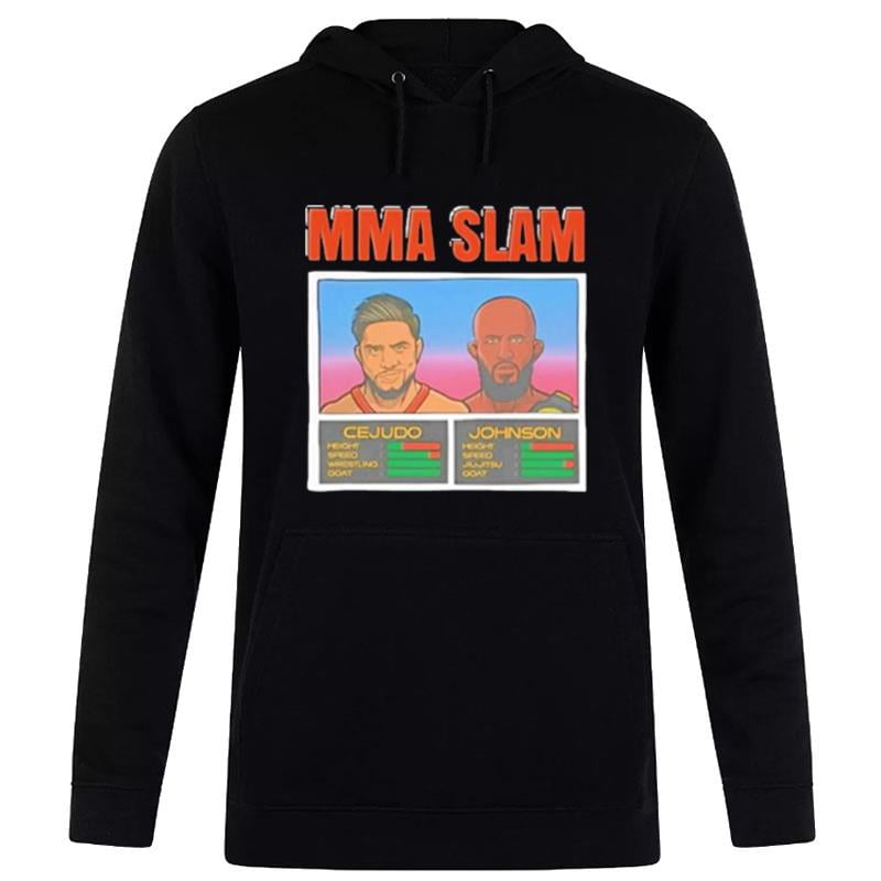 Mma Slam Triple C Vs Mighty Mouse Hoodie