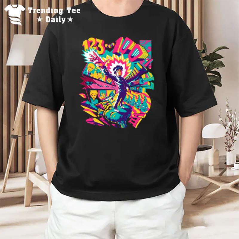 Mob Psycho 100 Colored Design T-Shirt