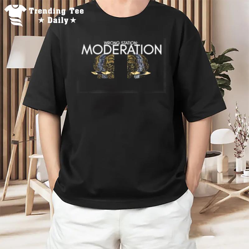 Moderation Design Black Mirror T-Shirt