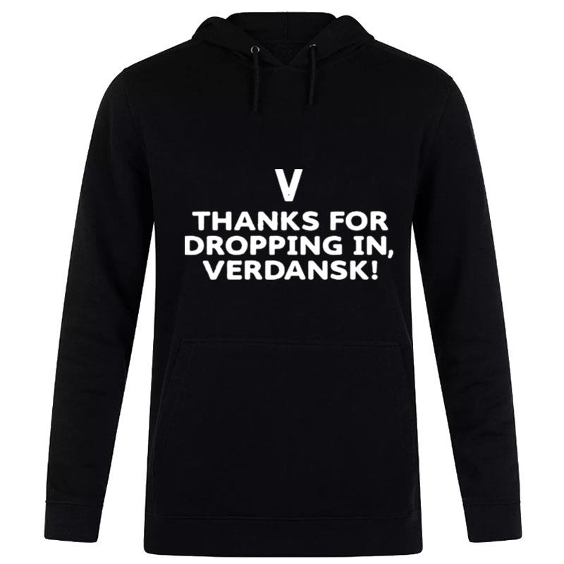 Modernwarzone Thanks For Dropping In Verdansk Hoodie