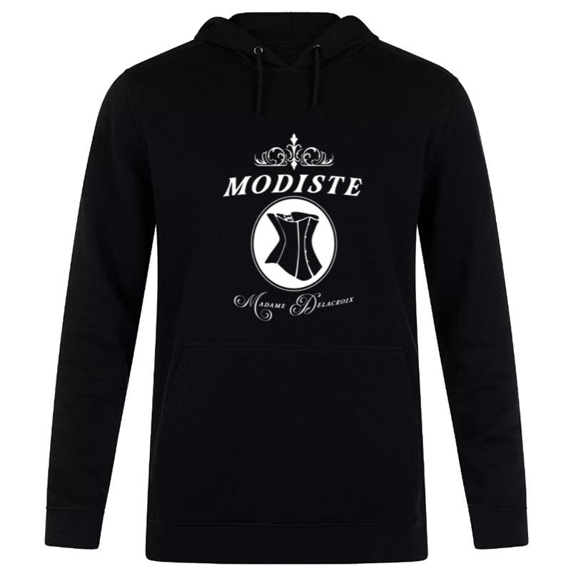 Modiste Corset Design Madame Delacroix Couturier To Bridgerton Society Hoodie