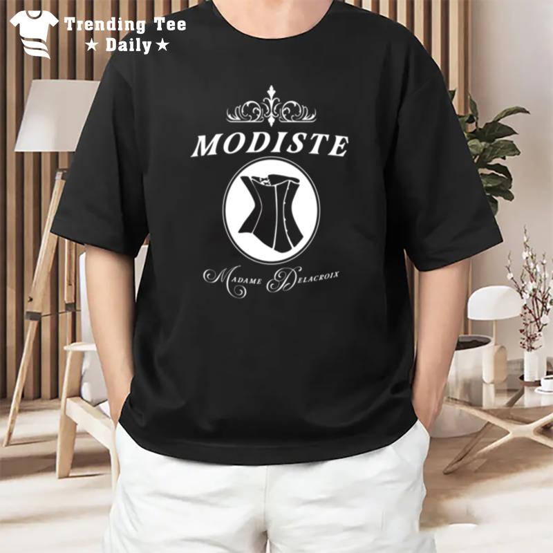 Modiste Corset Design Madame Delacroix Couturier To Bridgerton Society T-Shirt