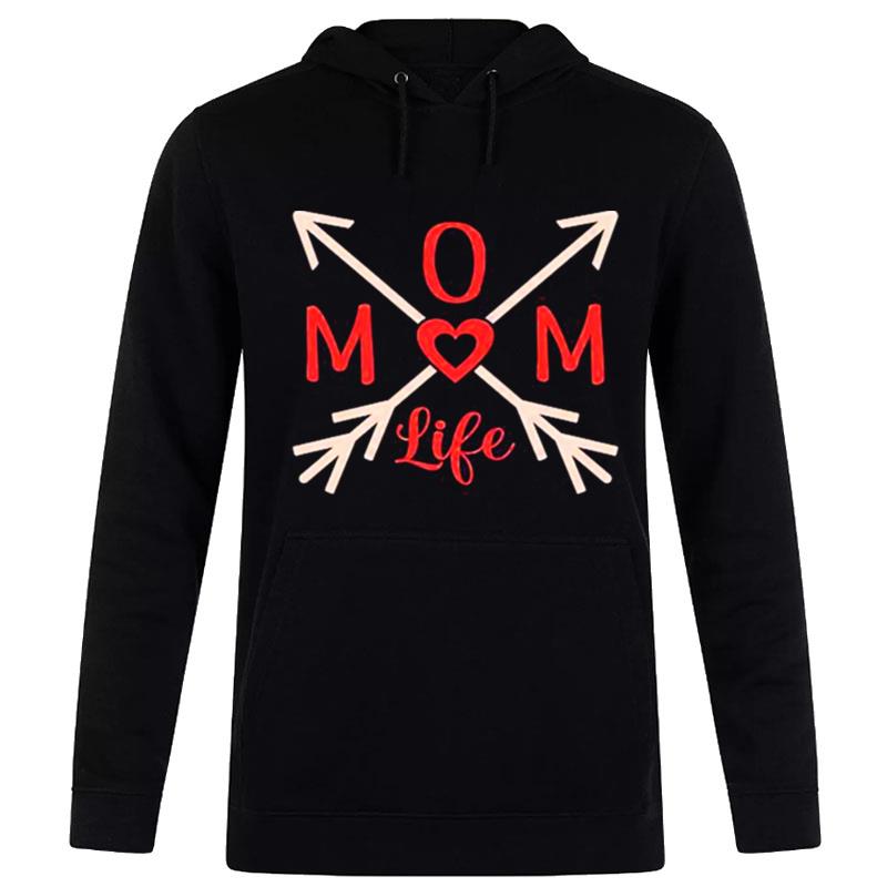 Mom Heart Life Mommy Love Mom Mother's Day Hoodie