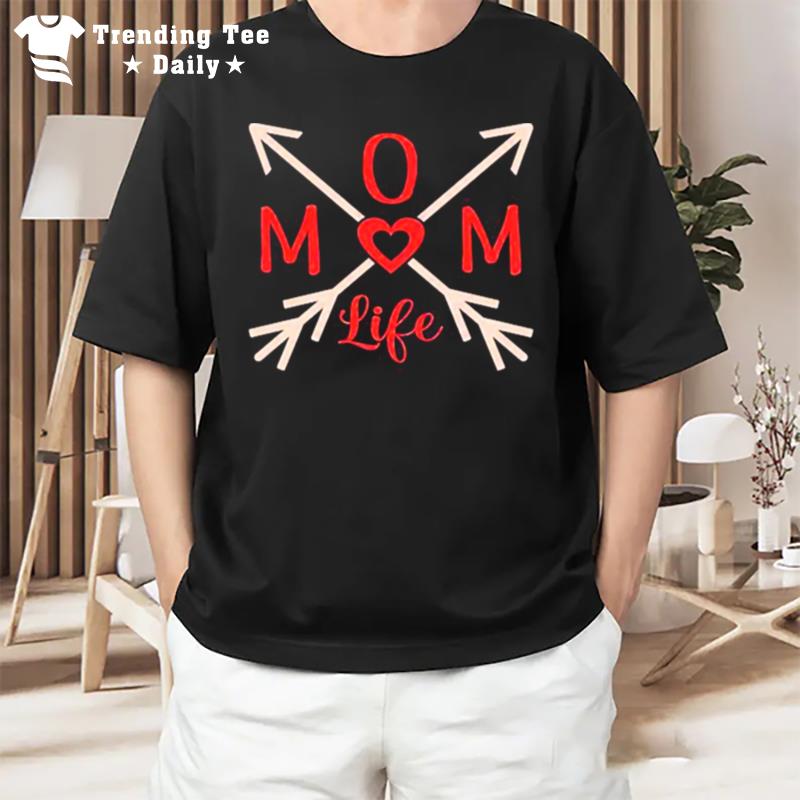 Mom Heart Life Mommy Love Mom Mother's Day T-Shirt