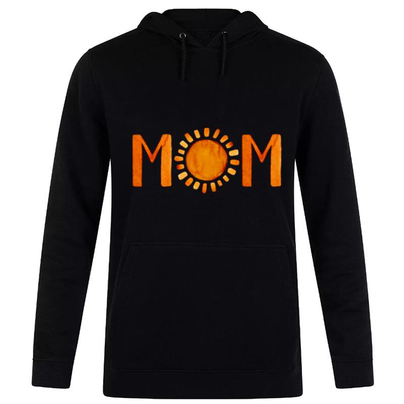 Mom Watercolor Yellow Sunshine Mother's Day Hoodie