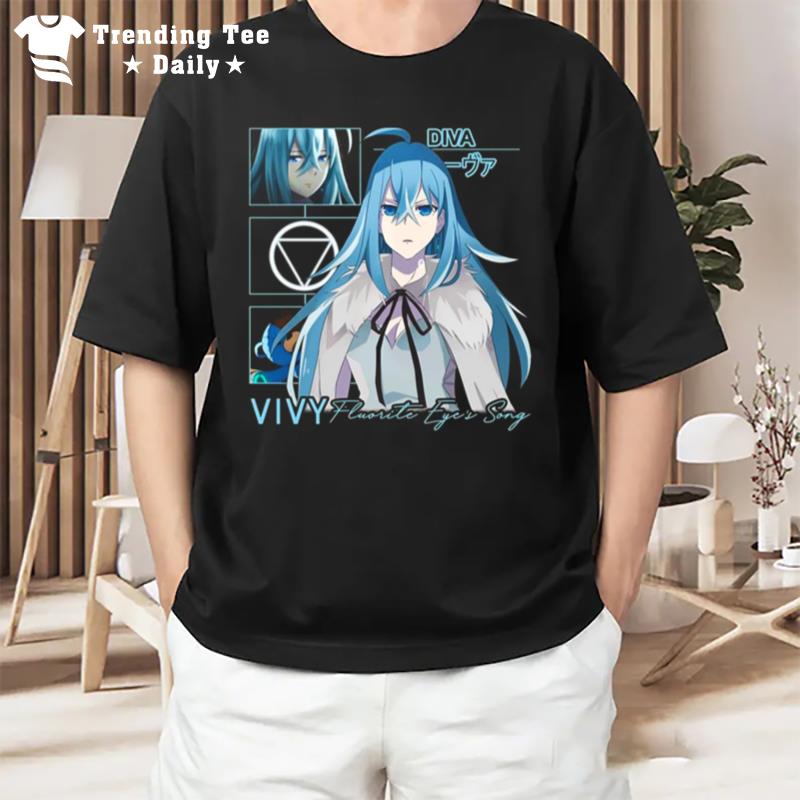 Moment Cutie Girl Vivy Fluorite Eye's Song Anime Ar T-Shirt