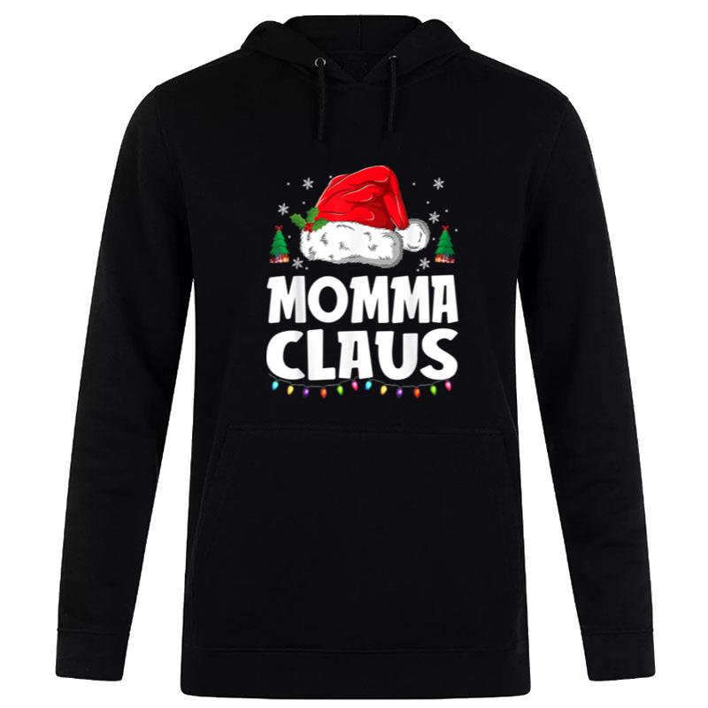 Momma Claus Matching Group Xmas Family Christmas Pajama Hoodie