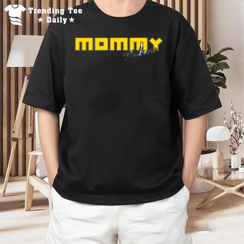 Mommy Milkers Yellow Logo T-Shirt