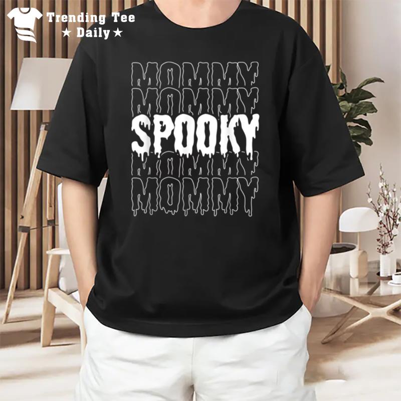 Mommy Spooky Vintage Halloween Costume Design For Mother T-Shirt