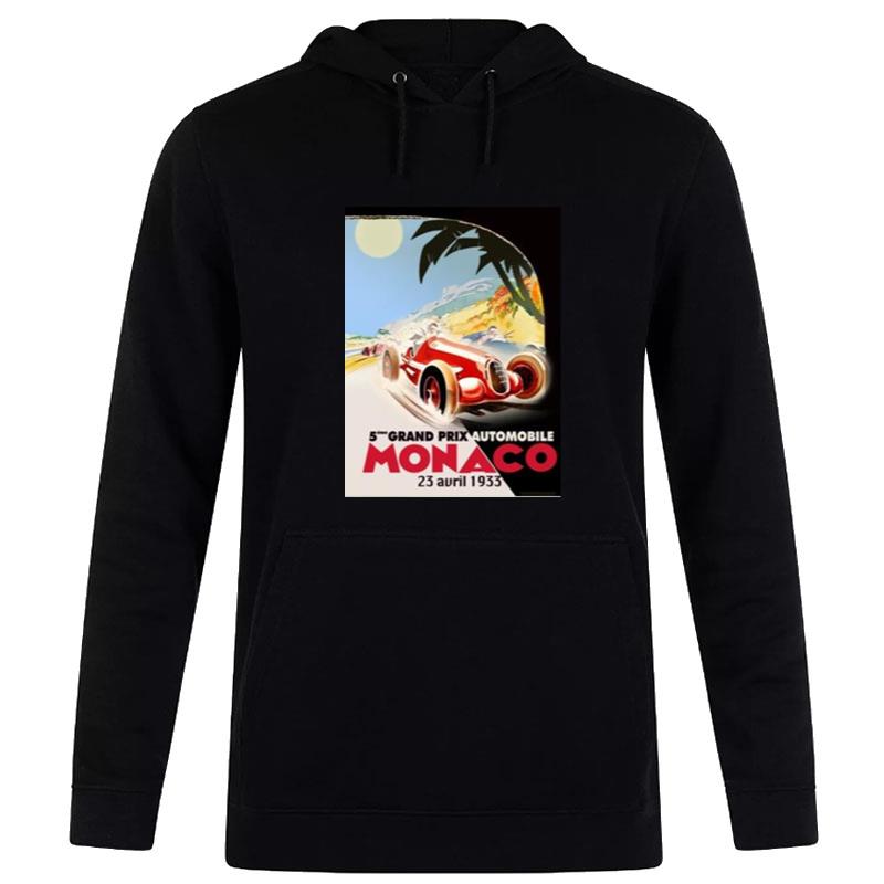 Monaco Grand Prix Posters And Art Prints Hoodie