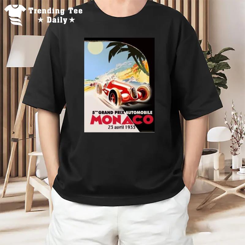 Monaco Grand Prix Posters And Art Prints T-Shirt