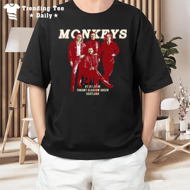 Monkeys Live Trnsmt Glasgow Green Scotland T-Shirt