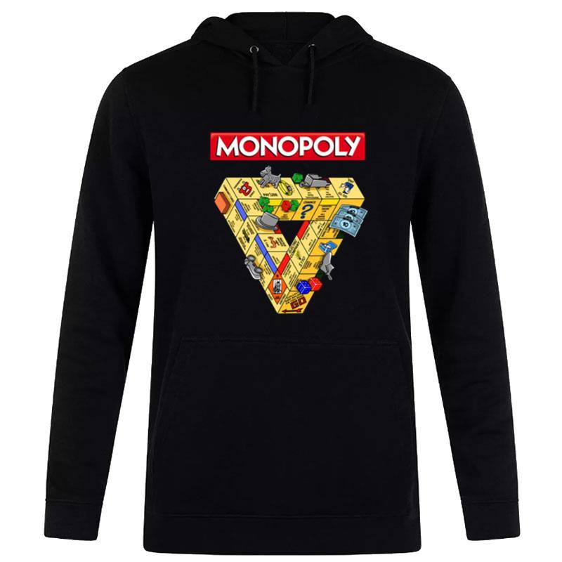 Monopoly Man'throwing Money Hoodie