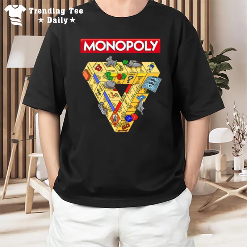 Monopoly Man'throwing Money T-Shirt