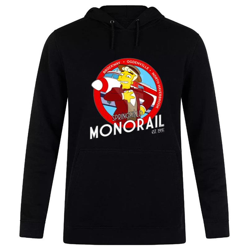 Monorail Simpsons The Futurama Hoodie