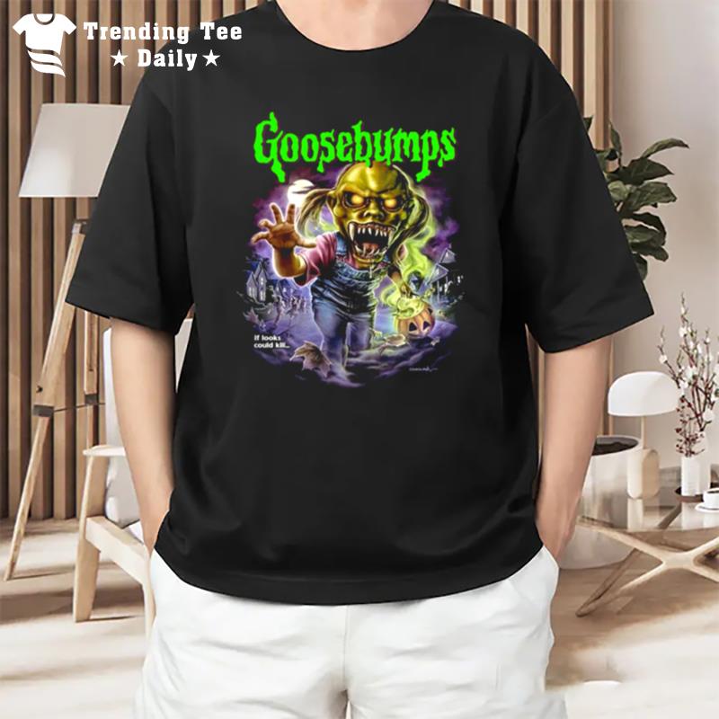 Mon'ter Happy Halloween Art Goosebumps T-Shirt