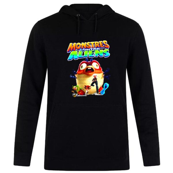 Mon'ters Vs Aliens Characters Hoodie