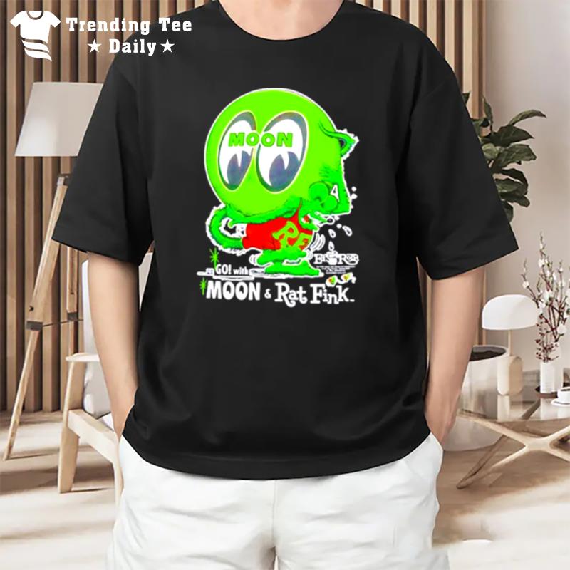 Moon And Rat Fink T-Shirt