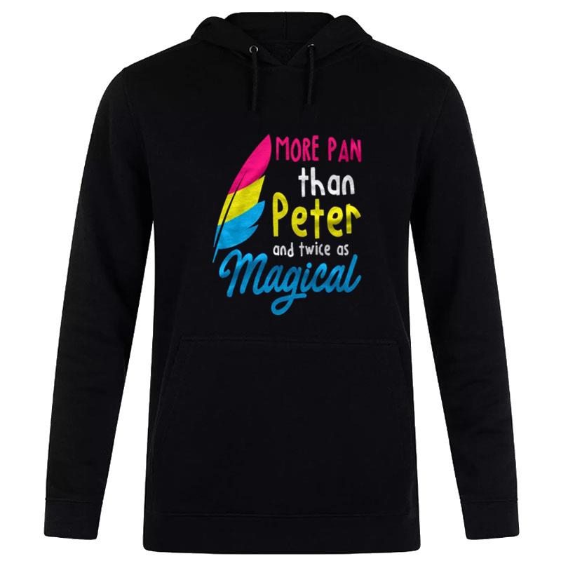 More Pan'than Peter Funny Lgbtq Queer Omnisexual Pansexual Hoodie