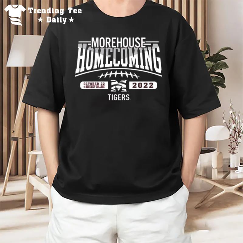 Morehouse College 2022 Homecoming Tigers Vs Benedict College T-Shirt