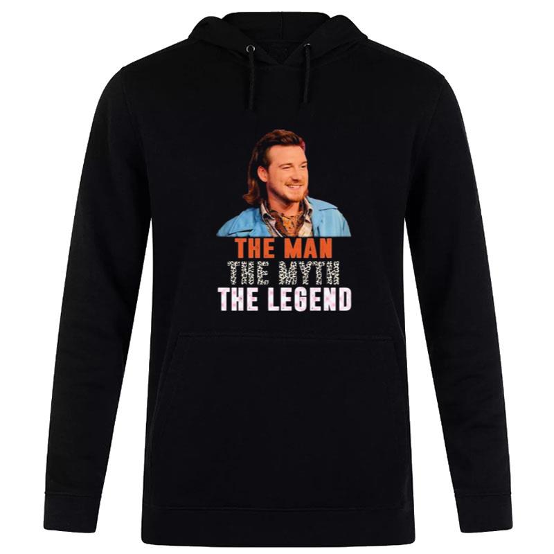 Morgan Wallen'the Man'the Myth The Legend Leopard Hoodie