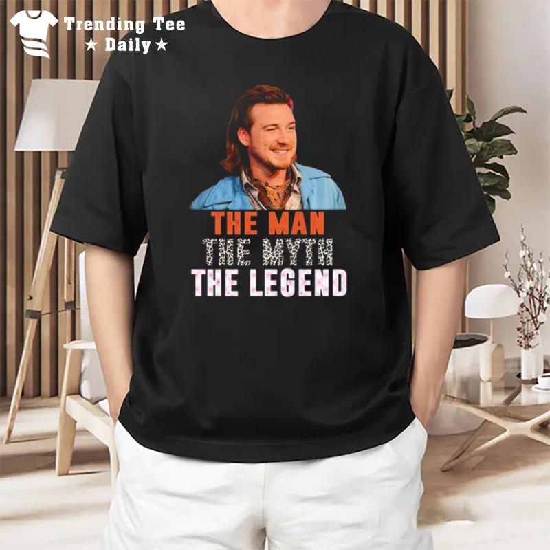 Morgan Wallen'the Man'the Myth The Legend Leopard T-Shirt