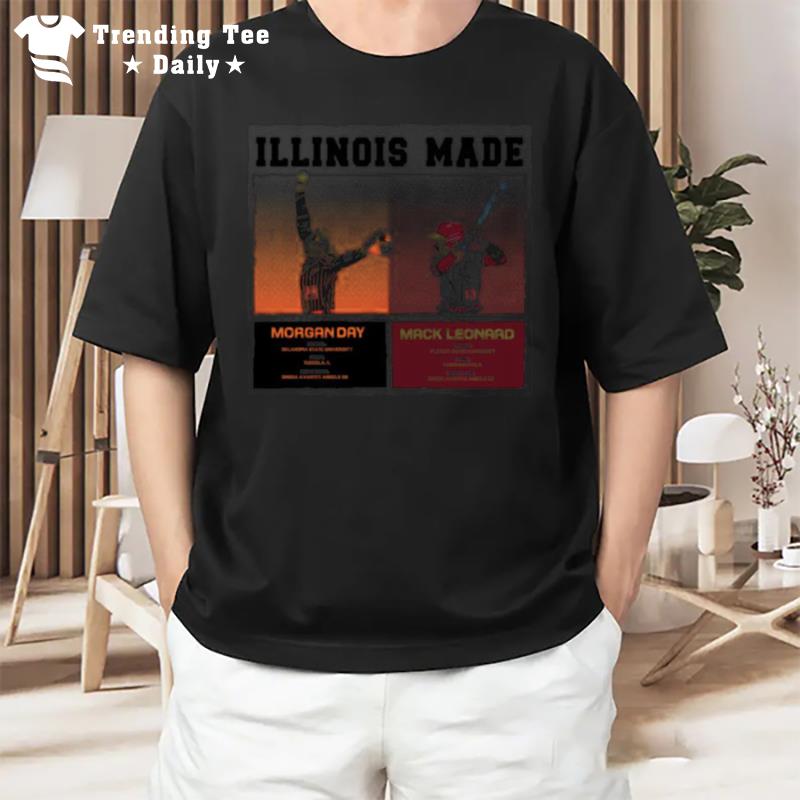 Morganday And Mack Leonard Illnois Made T-Shirt