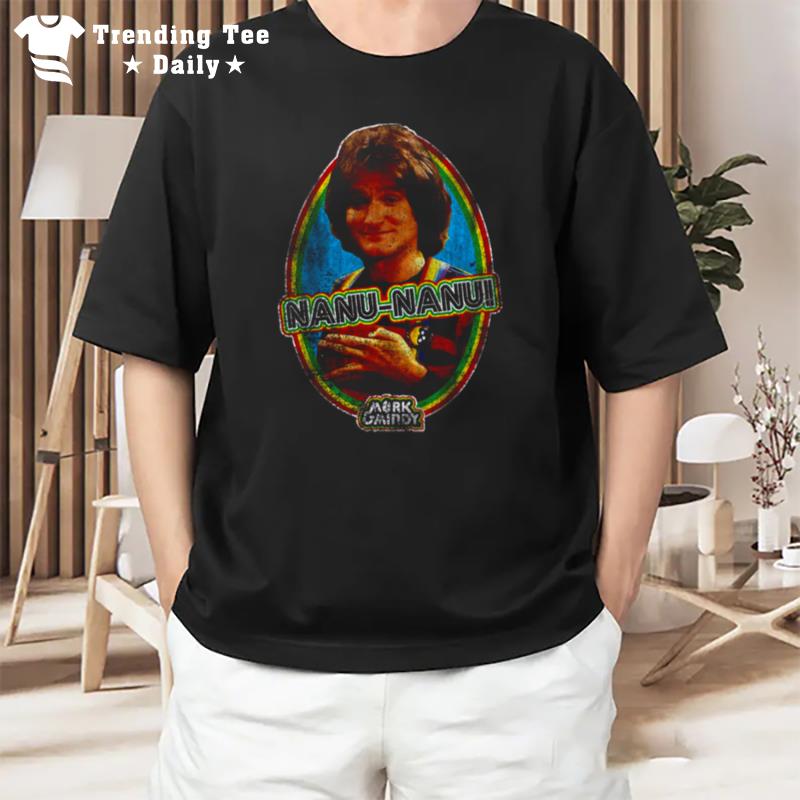 Mork And Mindy Nanu Nanu Brand T-Shirt