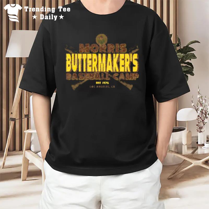 Morris Buttermaker's Baseball Camp T-Shirt