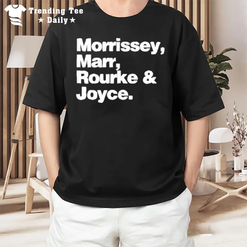 Morrissey Marr Rourke And Joyce T-Shirt