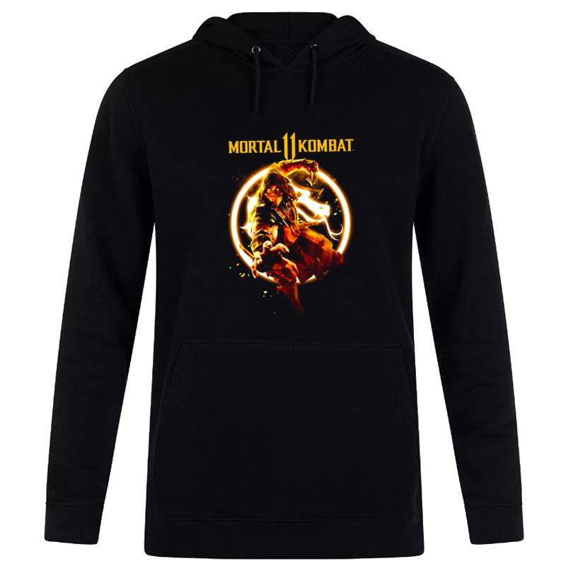 Mortal Kombat 11 Scorpion Flames Hoodie