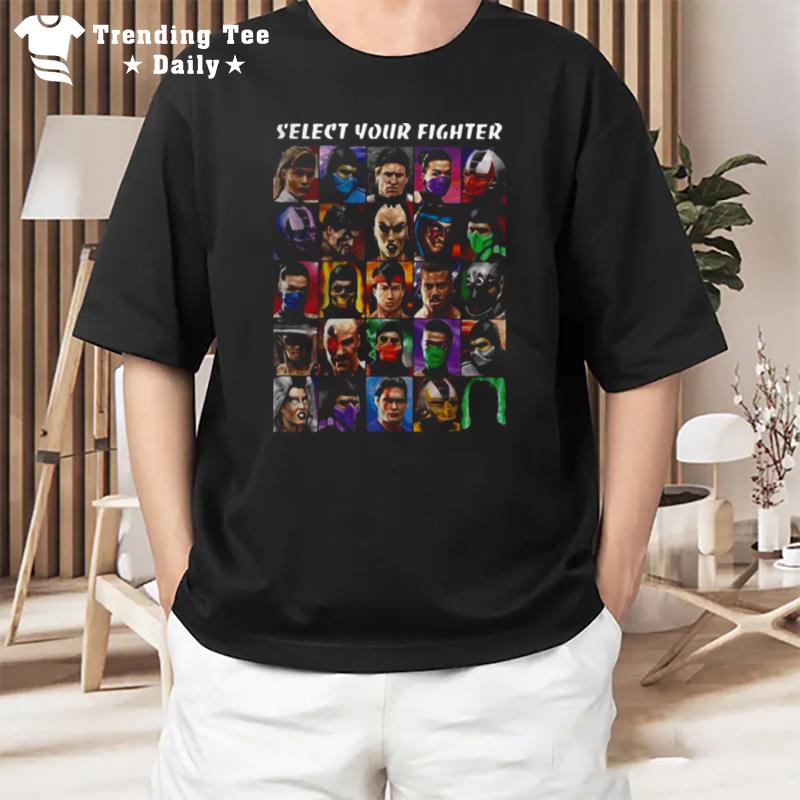 Mortal Kombat Select Your Fighter T-Shirt